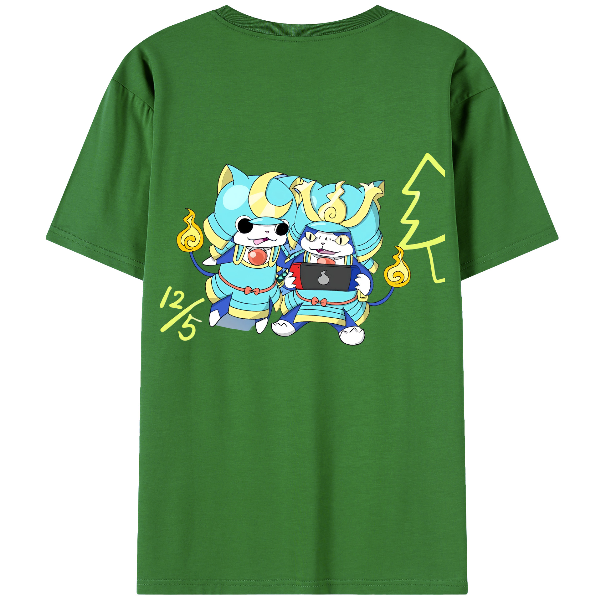 （画像用） 妖怪ウォッチ Yo-kai Watch レディース半袖Tシャツ(バックプリント)